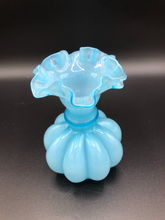 Load image into Gallery viewer, Fenton Pale Blue Melon Vase
