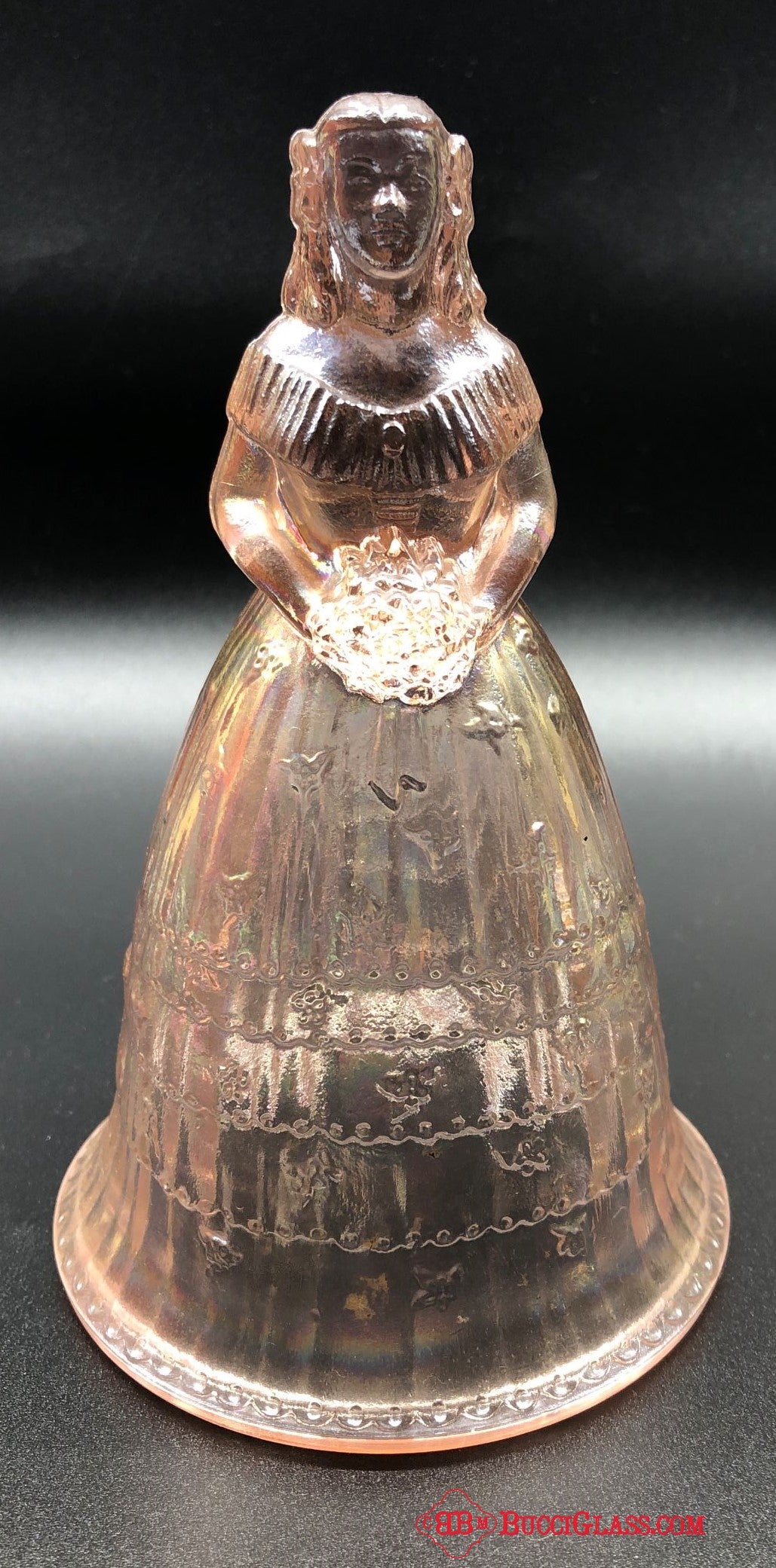 Pink Imperial Glass Bell