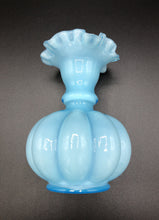 Load image into Gallery viewer, Fenton Pale Blue Melon Vase
