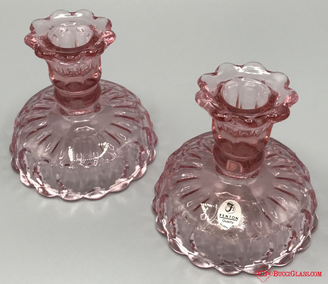 Fenton Candle Holders