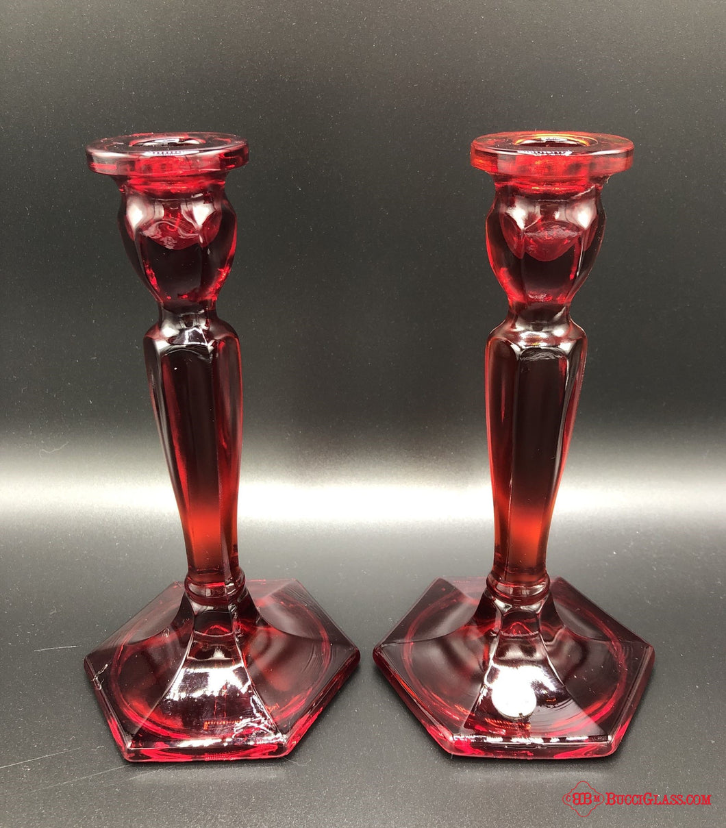 Fenton Candle Holders