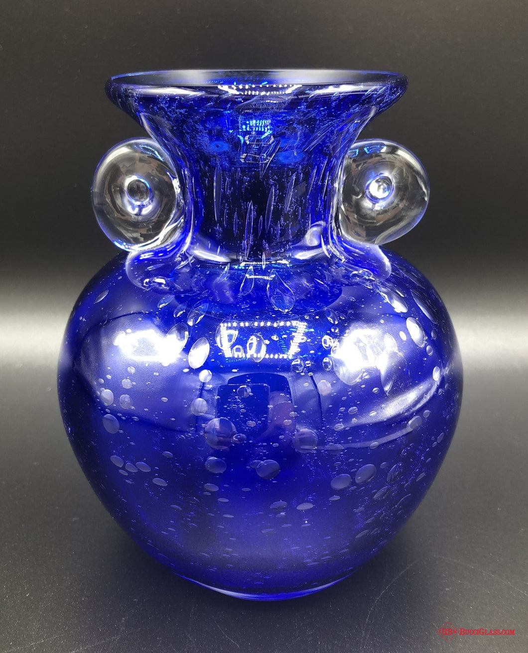 Cobalt Art Glass Vase