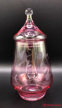 Load image into Gallery viewer, Cranberry Jar w/ Lid
