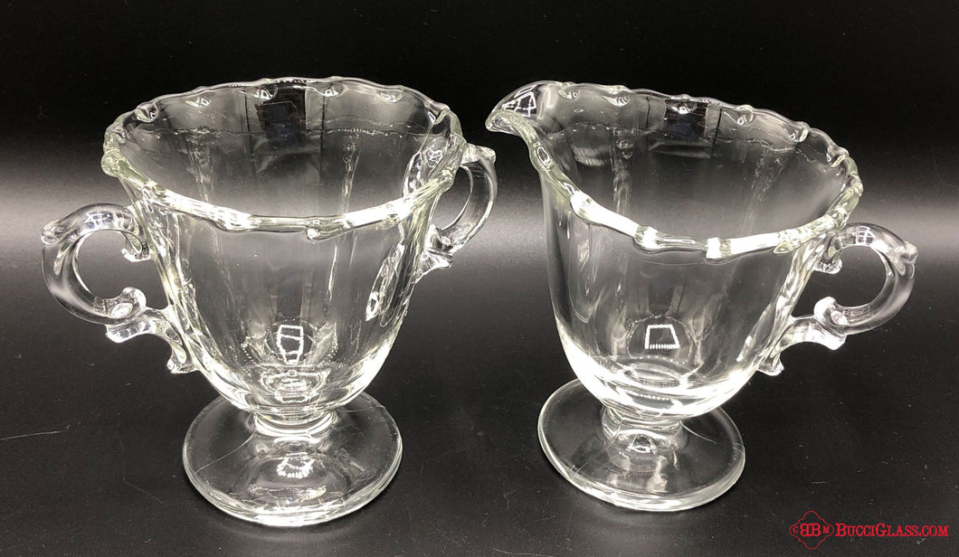 Fostoria Sugar & Creamer Set