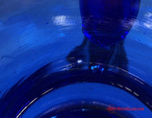 Load image into Gallery viewer, Blown Cobalt Blue Pitcher
