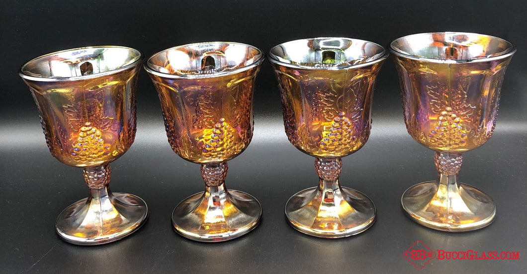 Indiana Carnival Goblets