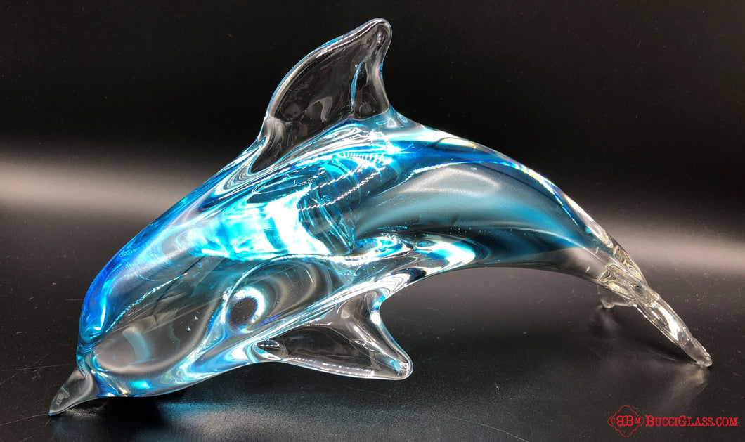 Art Glass Dolphin