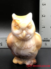 Load image into Gallery viewer, Slag Glass Owl
