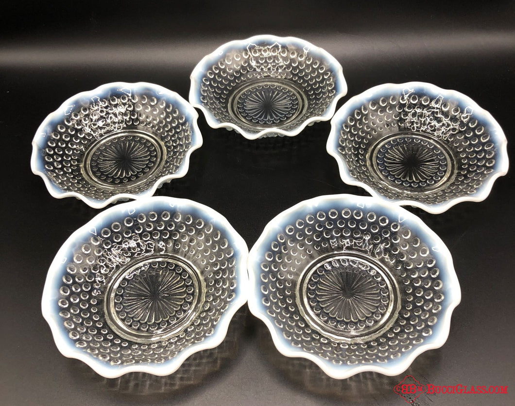 Hobnail Berry Bowls