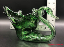 Load image into Gallery viewer, Sooner Glass Blown Glass Swan
