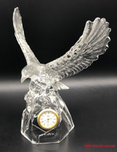 Load image into Gallery viewer, Crystal Eagle Clock
