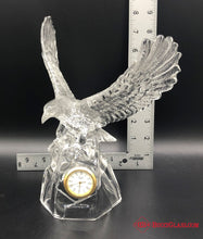 Load image into Gallery viewer, Crystal Eagle Clock
