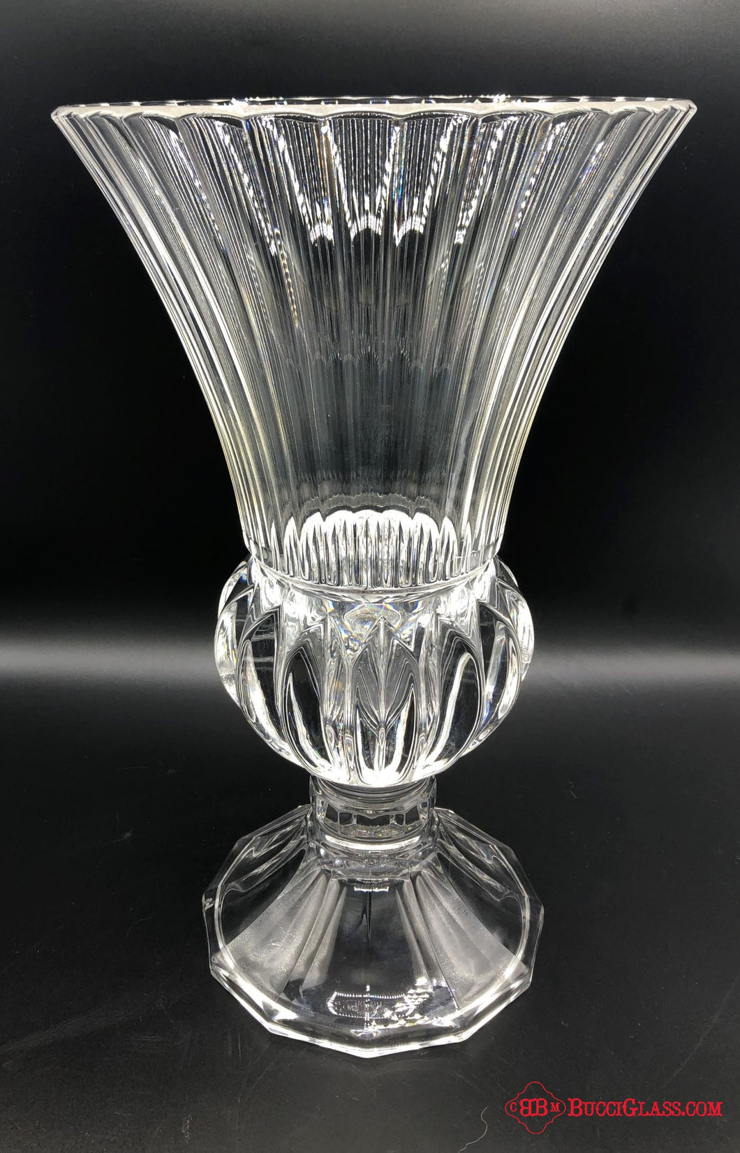 Royal Crystal Footed Vase