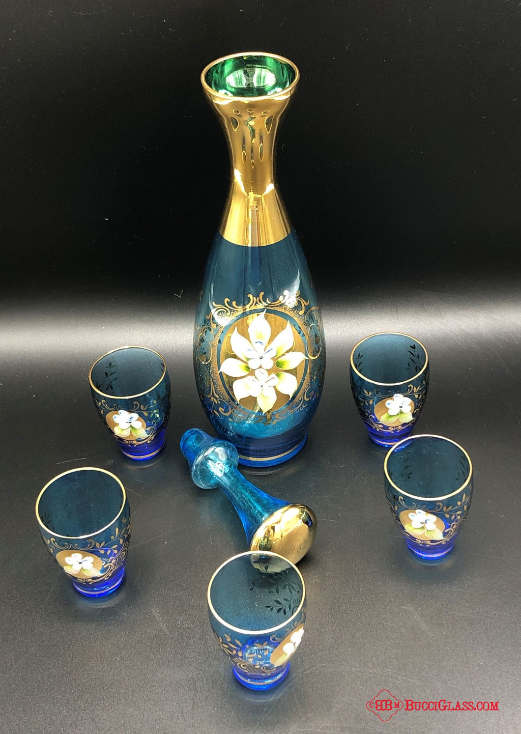 Bohemian Decanter Set