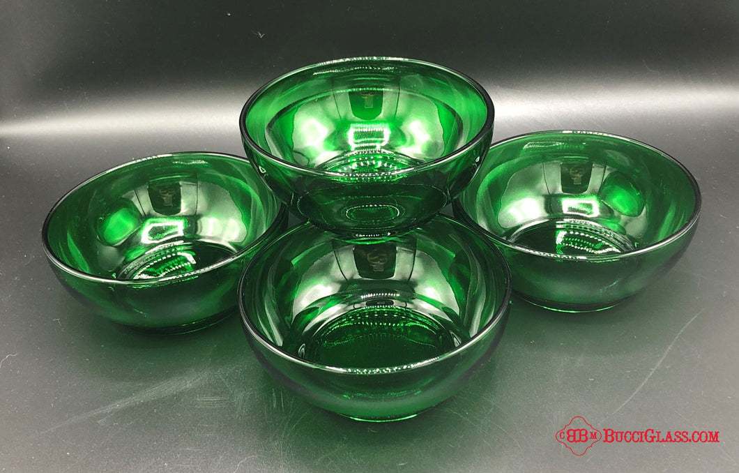 Anchor Hocking Green Bowls