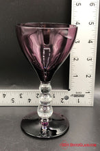 Load image into Gallery viewer, Candlewick Amethyst Cordial Glasses
