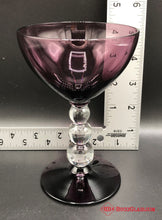 Load image into Gallery viewer, Candlewick Amethyst Wine Glasses
