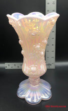 Load image into Gallery viewer, Fenton Pink Roses Vase
