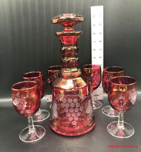 Load image into Gallery viewer, Bohemian Decanter Set
