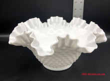 Load image into Gallery viewer, Fenton Milk Glass Hobnail Bowl
