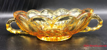 Load image into Gallery viewer, Amber Double Handled Nut Dish
