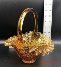 Load image into Gallery viewer, Fenton Amber Basket
